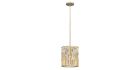 The Longest Stay Gemma Mini Pendant - Silver Leaf