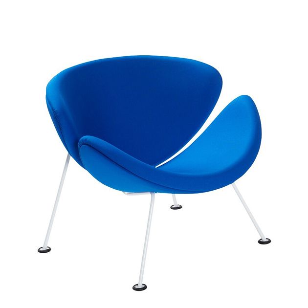 Orange and blue discount chair
