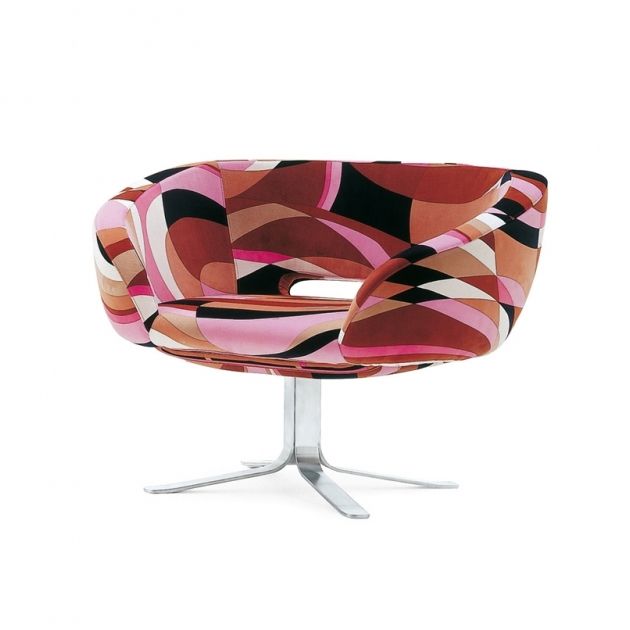 Cappellini Rive Droit Chair Pucci Cotton Grey Pink