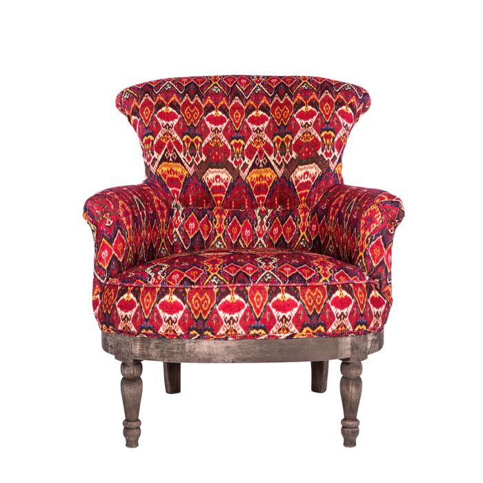 Ikat armchair outlet
