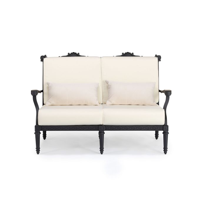 Matt shop black sofa