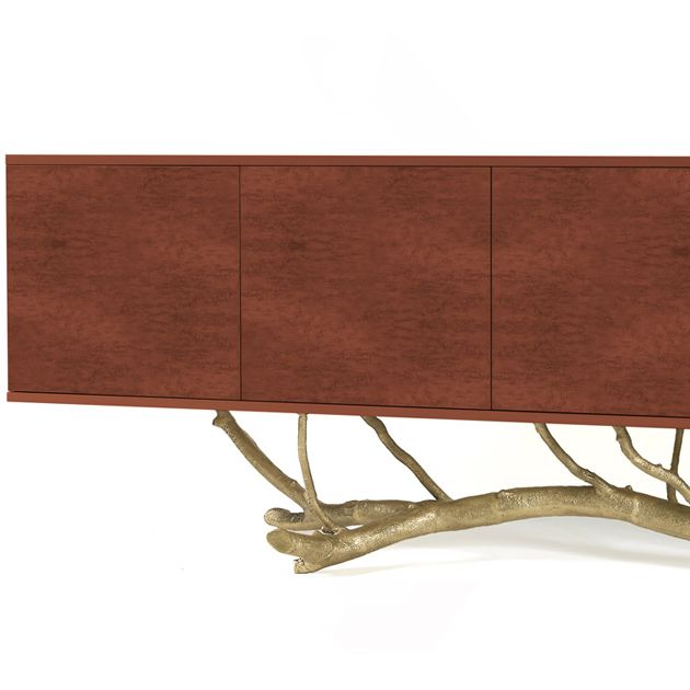Buy Ginger and Jagger Magnolia Sideboard Coral Gloss Online