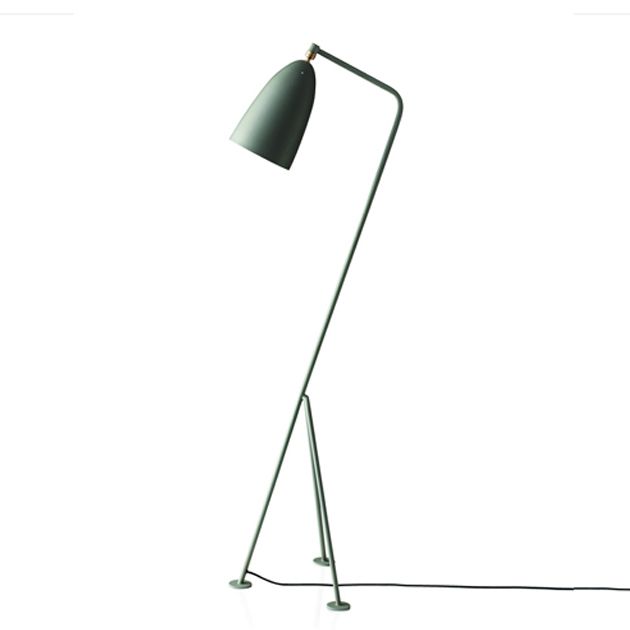 Dusty blue store lamp