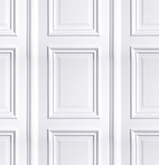 White deals panel wallpaper