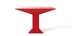 BD Barcelona Mettsass Dining Table Laquer Finish in Red