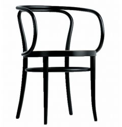 Thonet 209 Beech Dining Chair - Black
