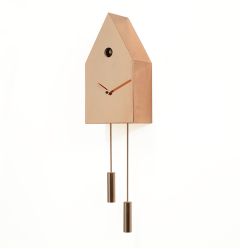 Progetti 24K Wall Cuckoo Clock Quartz Movement - Copper