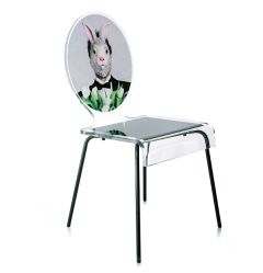 Acrila Graphic Animal Chair - Rabbit
