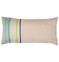 Fletcher Textiles Alderborough Striped Rectangular Cushion
