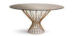Koket Allure Dining Table ( Available In 2 Finishes )