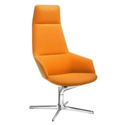 Arper Aston Lounge Chair in Orange 