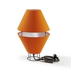 Atipico Balloon Lamp - Basalt Grey/Rust