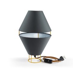 Atipico Balloon Lamp - Golden Yellow/ Charcoal Grey