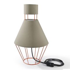 Atipico Balloon Lamp Traffic Orange/ Beige Grey
