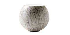 Cappellini Bong Coffee Table - Fake marble / White Carrara