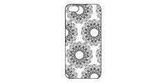 Patterns Apart Black and White Botanics iPhone 5 Case