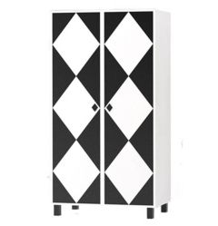 Moschino Love Altreforme Camicia Cabinet - White & black