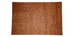Elvis And Kresse Caramel Leather Rug (available in 3 sizes) 