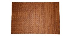 Elvis And Kresse Caramel Leather Rug (available in 3 sizes) 