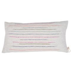 Fletcher Textiles Chalkney Rectangular Striped Cushion 