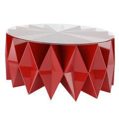 Moschino Love Altreforme Colletto Red Coffee Table 