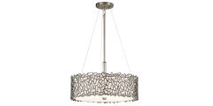The Longest Stay Silver Coral Duo-Mount Pendant