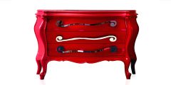 Creazioni Berto Chest of Drawers - Red