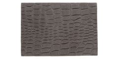 Asiatic Croc Rug - Grey