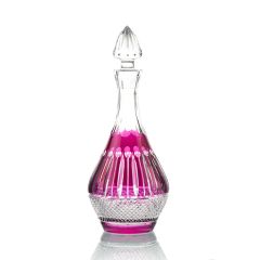 Gurasu - Birds of Paradise - Rasberry Decanter