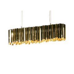 Innermost Facet Lozenge 107 - Brass