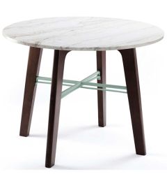 Mambo Unlimited Ideas Flex Dining Table - Jade Lacquer with Stained Ash