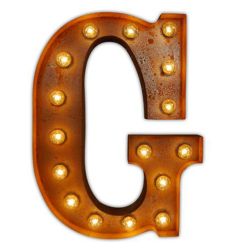 Urban Industrialists Vintage Letter Light G