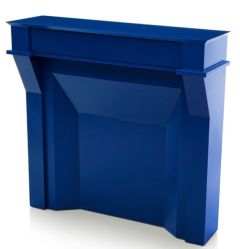 Rue Monsieur Paris Rive Gauche Console - Blue Finish