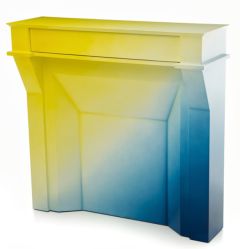 Rue Monsieur Paris Rive Gauche Console - Yellow - Blue