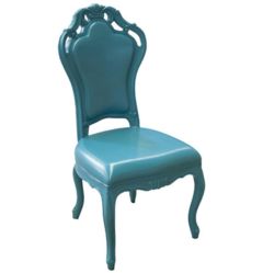 Polart Plastic Giovanna Chair - Blue