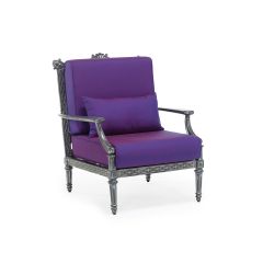 Oxley's Grande Lounge Chair- Purple