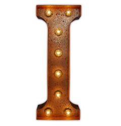 Urban Industrialists Vintage Letter Light I