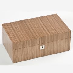 Iwoodesign Luxury Jewellery Box - Warm Walnut