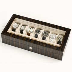 Iwoodesign Watch Box - Dark Ebony