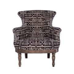 Mind The Gap Louis Deconstructed Chair - Bogolanfini Linen
