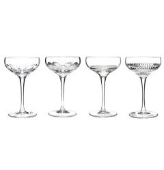 Waterford Mixology Champagne Coupe Clear (Set of 4)