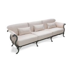 Oxleys Luxor Triple Sofa- White