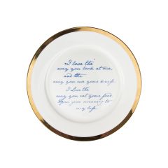 Mineheart Poetry Plate Large