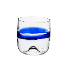 Carlo Moretti Rings Set of 6 Blue Glasses
