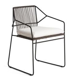 Oasiq Sandur Seat & Back Woven Armchair (available in 5 finishes)