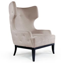 Munna Soft & Creamy Armchair - Castor 