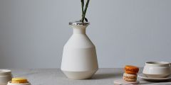 Hend Krichen Small Vase - Silver Plated