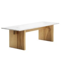 Normann Copenhagen Solid Table - Marble/Ash