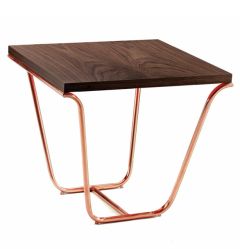 Mambo Unlimited Ideas Soul Coffee Table - Dark Walnut with Copper