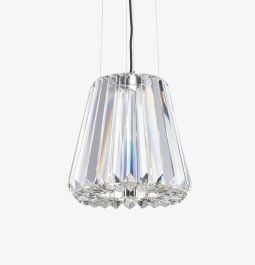 Crystal single sales pendant light